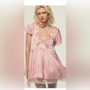 Free People Wildest Rose Tunic - sz XS